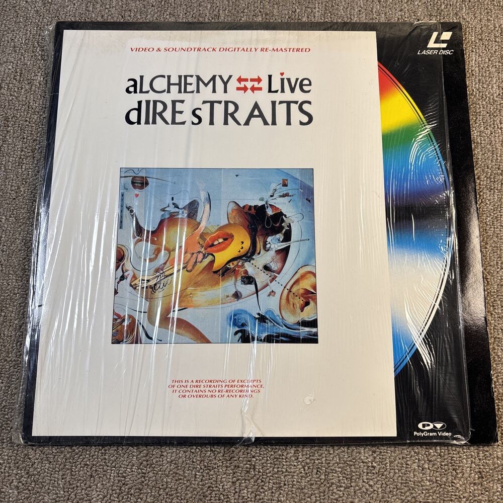 Dire Straits: Alchemy Live (1983) [082 741-1] Laserdisc PolyGram Video